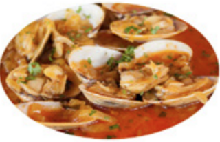 Salteado De Almejas Finas