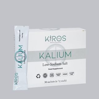 Kalium, sare dietetică cu conținut scăzut de sodiu,30 plicuri,7g/plic 