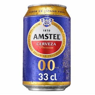 Cerveza Amstel  sin alcohol (330 ml.)