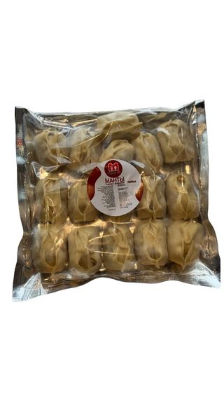 Манты домашние свежемороженые (16шт)