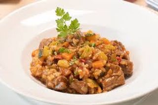 Arroz Con Carne (mediana )