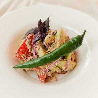 Traditional Georgian Salad