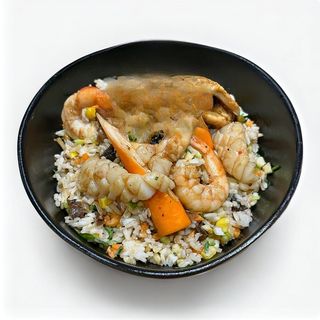 Riz Cantonais Aux Fruits De Mer