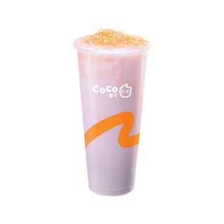 Té Con Leche Al Sabor Taro Con Sagú