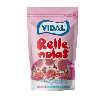 Gomas Strawberries with Cream Vidal 180 gr