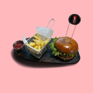 Крінж бургер (370/50г)