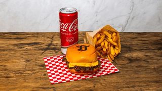 Simple Smash + patatine + bibita