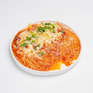 Эноки с сыром