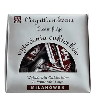 Krówki ciągutki mleczne z Milanówka w pudełku 500 g