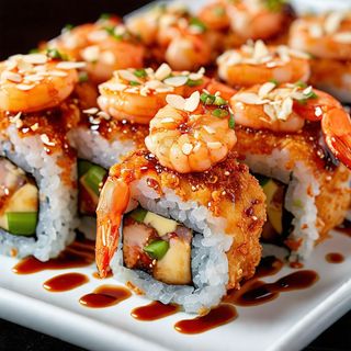 Uramaki confetto di gambero