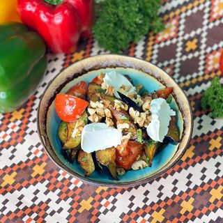 Баклажаны с творожным сыром