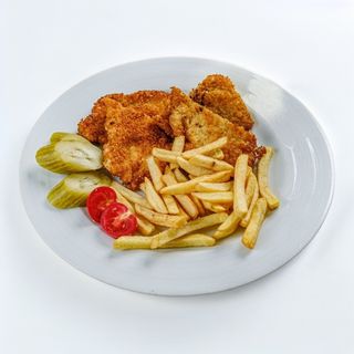 დაბეგვილი ქათმის ფილე