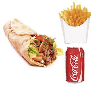 Menú Durum Doble De Ternera