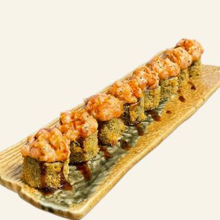 Maki de Salmón Frito (8uds)