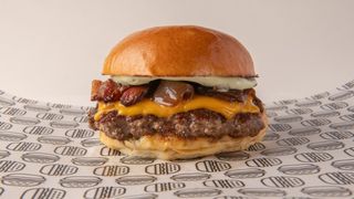 Double Cheese Burger Menu