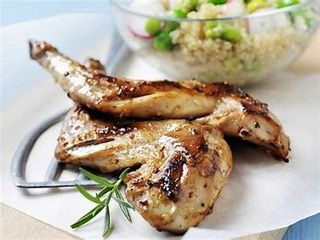 Plat Lapin Grillé Sec