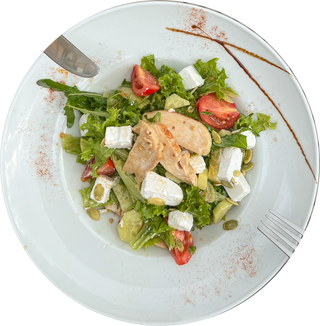 Салат з куркою і фетою (250г)