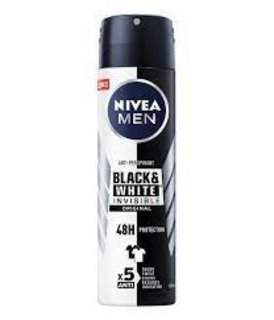 Nivea Anti-Perspirant Deodorant Roll For Men Invisible Black & White 50Ml