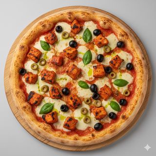 Pizza tikka bbq