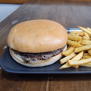 Hamburguesa común