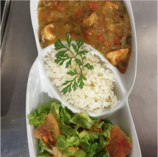 Moqueca de Camarão Leite de Coco Opcional