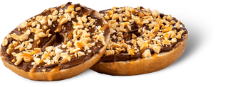 Snickers bagel