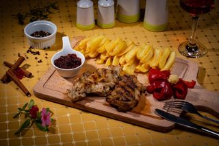 Meniu pulpa de pui dezosata la gratar 