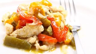 Peperonata di pollo  1 porzione 250 g