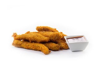 10 Tiras de pollo crujiente