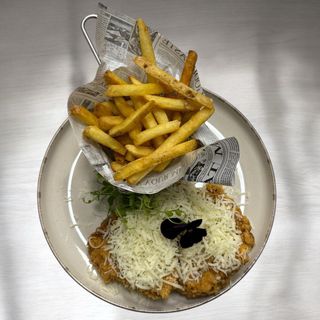 Șnițel Palermo cu cartofi fry'n dip