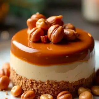 Cheesecake caramel  en pot 