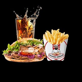 Menú Pan De Pita Doble Carne (XL)