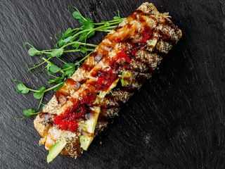 1. Roll Hot-dog з креветкою (270g)