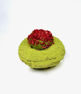 Pączek Matcha/Maliny