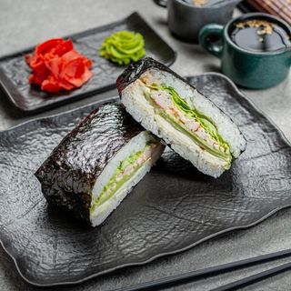 Սենդվիչ կրաբի ձողիկով