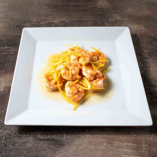 Gamberi al lime e limone