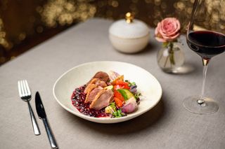 Oven Baked Duck With Red Fruits Sauce 420 gr