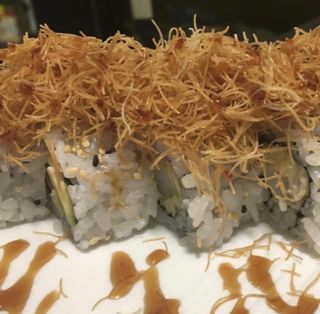 Uramaki ebi in pasta fillo