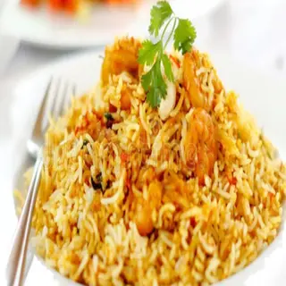 gambas biryani