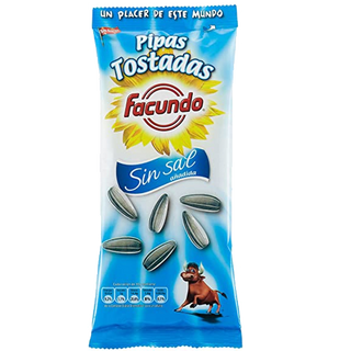 Pipas Tostadas Sin Sal Facundo. Tamaño Familiar