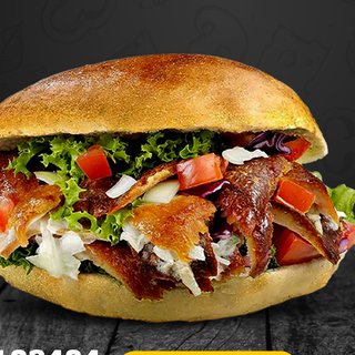 Maxi panino solo carne