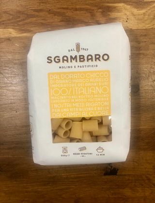 Mezzi Rigatoni Sgambaro 500 Gr