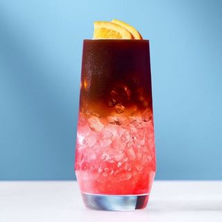 Tonic Espresso z czerwoną pomarańczą