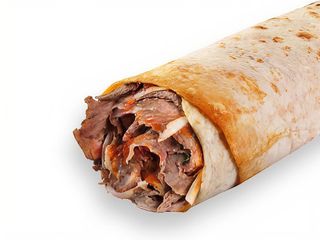 Doner kebab con queso