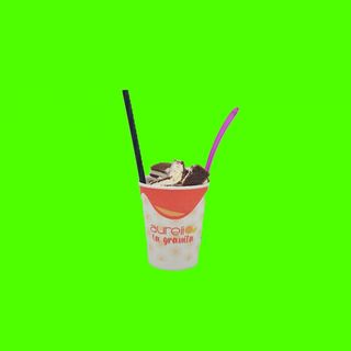 Granita kinder fetta al latte