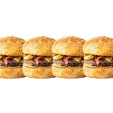 4 x American burger