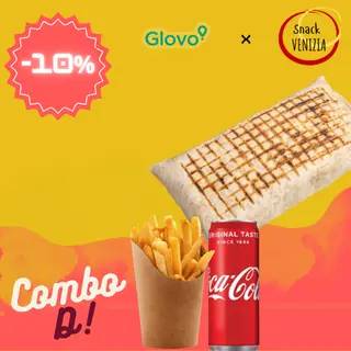Tacos mixte, frite, coca 25cl