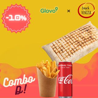 Tacos mixte, frite, coca 25cl