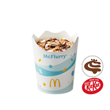 McFlurry® o smaku waniliowym KitKat® z polewą o smaku czekoladowym