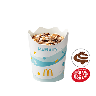 McFlurry® KitKat® z polewą o smaku czekoladowym
